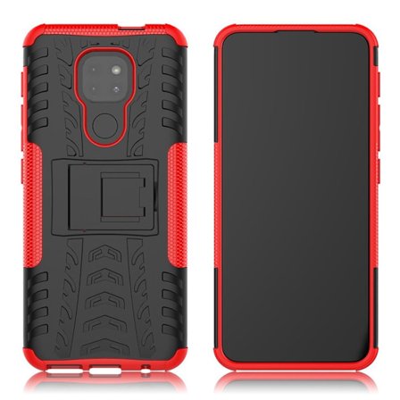 Offroad etui - Motorola Moto G9 Play - rød