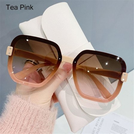Oversized Solbriller Dame Solbriller TEA PINK TEA PINK