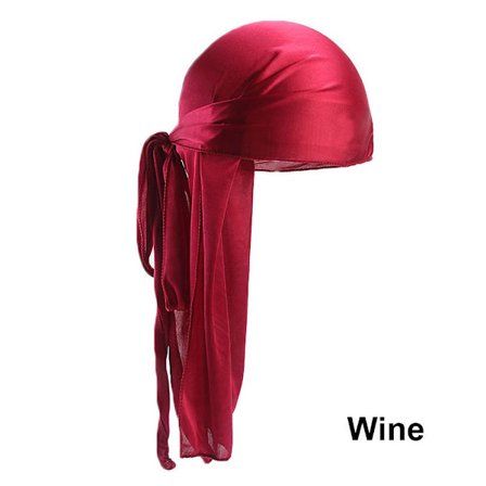 Mordely Bandana Silk Durag WINE