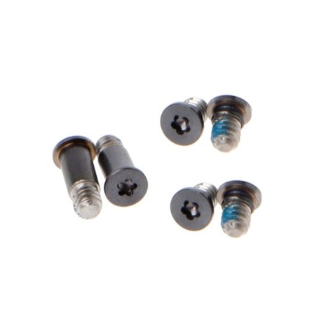 6 st Skruvar för Laptop Bottenplatta för Macbook Pro 16" A2141 Silver/Grå