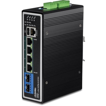 TRENDnet 6-Port Industrial Gigabit L2+