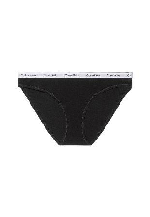 Calvin Klein Trosa i Bikini modell, Bomull, Icon Logo. Trosor Dam Svart XL