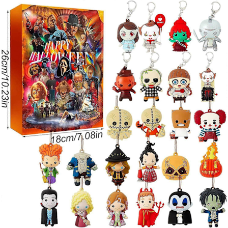 Halloween-asut 2024 Suositut Halloween-kauhuhahmot 2024 Halloween Yllätyslaatikko 24 Lahjaa