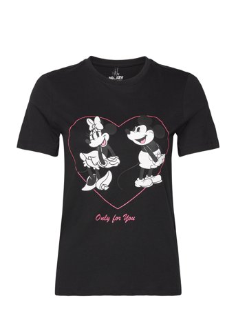 ONLY | Onlmickey Life Reg S/S Valentine Top Jrs | S
