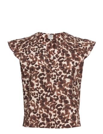 Mellony Blus Ärmlös Multi/mönstrad Baum Und Pferdgarten