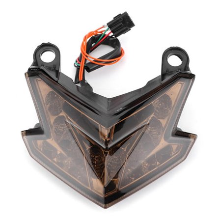 Moottoripyörän LED-takavalot, korkea kirkkaus, sopivat KAWASAKI Z800 / Z125 / ZX‐6R NINJA:lle