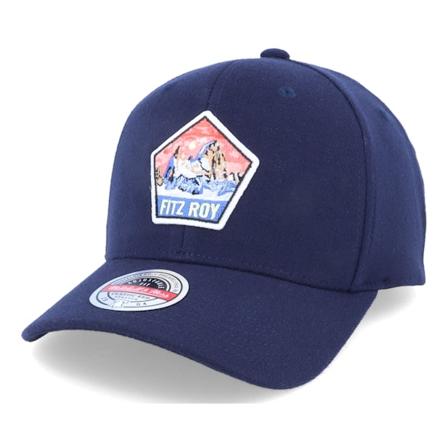 Wild Spirit - Blå adjustable Caps - Fitz Roy Patch Navy 110 Adjustable @ Hatstore