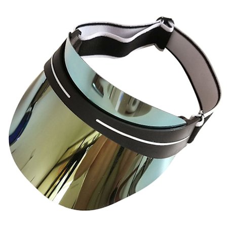 Solskjerm for menn og kvinner UV-beskyttelse Solhatt Outdoor Sports Hat 1 stk gullbelegg