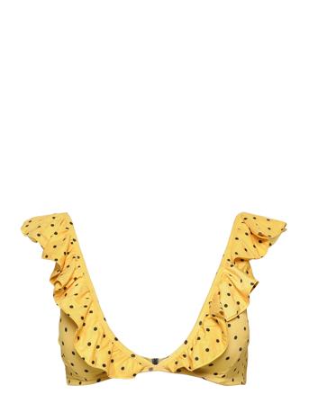 Donna Bikini Bralette Yellow Underprotection