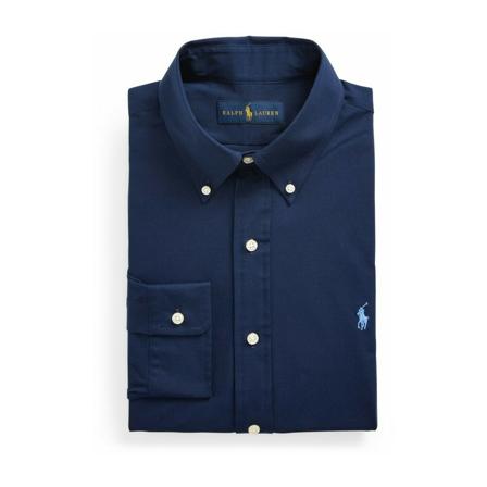 Polo Ralph Lauren Casual Shirts Blå, Herre Skjorter, Størrelse: M