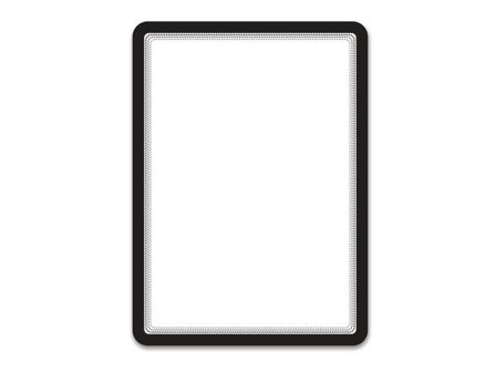 DJOIS Magnetram självhäftande A4 svart 2/fp - Lyreco - Kontorsmöbler och inredning - Tavlor ställ och ramar - Magnet ramar