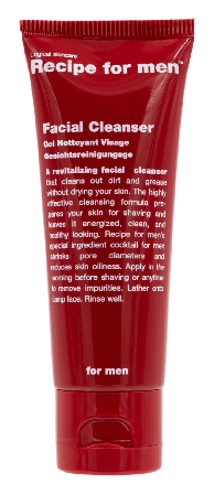 Recipe For Men Facial Cleanser travel Ansikte Herr 25ML
