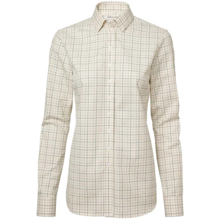 Chevalier Chorley Shooting Fit Shirt Rifle Green Tattersall