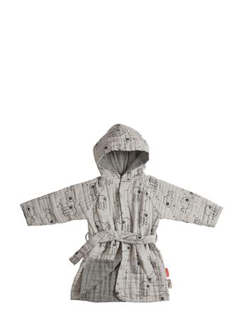 Bathrobe Sea Friends Grey D By Deer