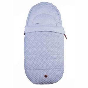 Easygrow Grey Grandma SAGA Footmuff One Size - Stroller accessories - One size - Grey