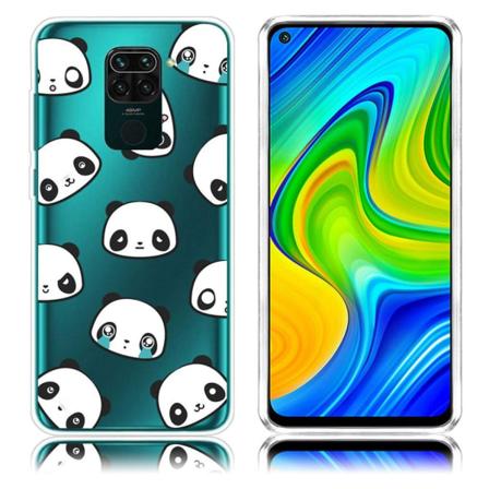 Deco Xiaomi Redmi Note 9 kuoret - Pandat White