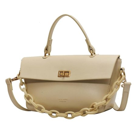 Ny Håndveske Joker Messenger Bag Tekstur Bærbar Liten Firkantet Veske Egnet For Dating Pu Skinnveske