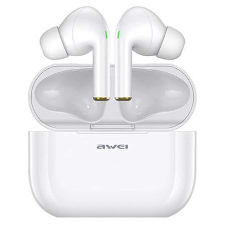 Headset med Ladeetui T29 Hvitt