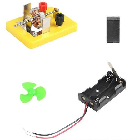 Elektrisk motor for barnas sportsleker, DIY-leker, lekebil, mikromotor, girkassemotor, miniatyr DC-motor, krets, pedagogiske læringssett