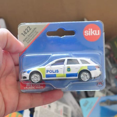 Biler Biler Bil Politi - Politi Bil 12cm C Lys & Lyd