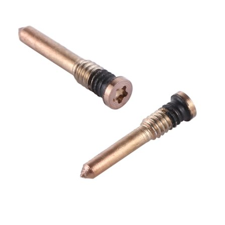 Original iPhone 11/11 Pro/11 Pro Max Bottenskruvar (2 st) - Guld