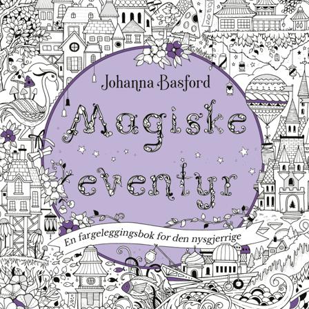 Magiske eventyr. En fargeleggingsbok for den nysgjerrige - Bok av Johanna Basford - Other printed item