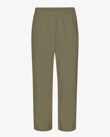 Organic Straight Leg Sweatpants - Dusty Olive