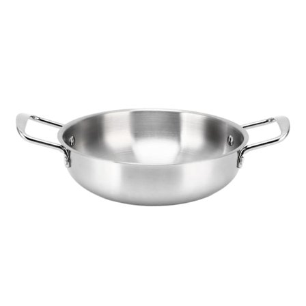 Eko-vänlig Ramen-gryta i stål för jämn uppvärmning av nudlar - 18 cm