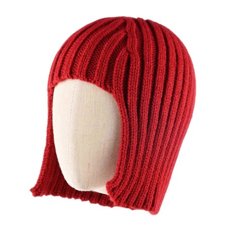 Bløde Garn Beanies med Faux Hår Funktion og Ørebeskyttelse til Koldt Vejr Mode og Varme Rose