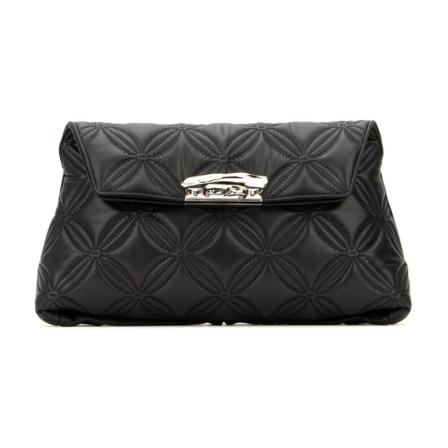 Alexander McQueen, Clutch Zwart, Dames, Maat:ONE Size
