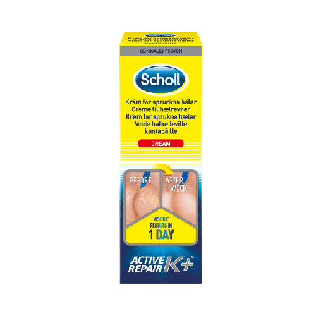 Scholl Kräm för Spruckna Hälar Fot Dam 60 ML