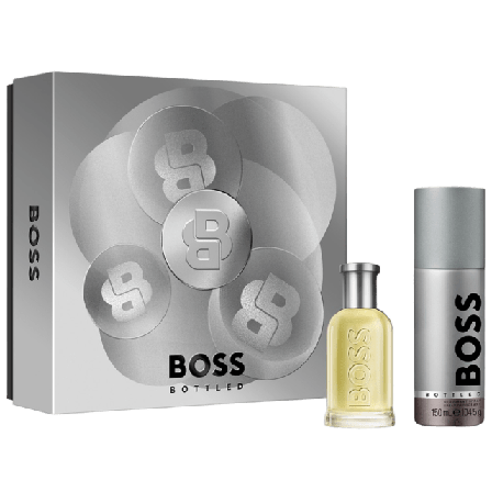 HUGO BOSS Gift Set Bottled EdT + Deo Spray Presentaskar & Herr 51 150ml