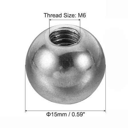 4st M4/M6 Kulmuttrar Knopp Blindhål Cover CAP