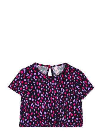 Komscarlett-Danielle S/S Top Ptm Patterned Kids Only