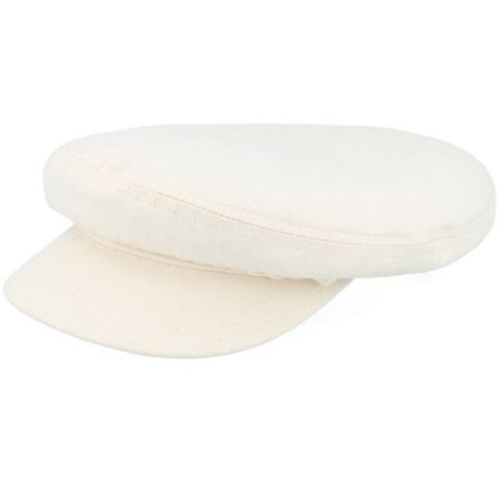 Brixton - Vit vega Keps - Fiddler Cap Egret White Vega Cap @ Hatstore