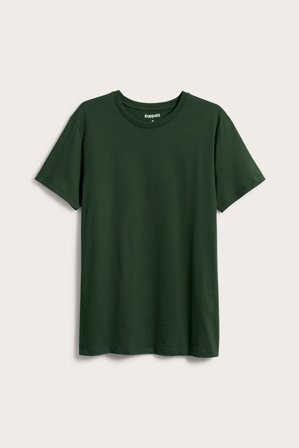 Kappahl | T-shirt z okrągłym dekoltem Zielony XL | Zielony
