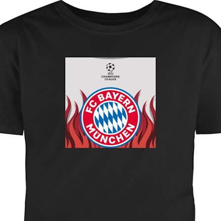 T-Shirt FC Bayern München Fodbold Fodbold