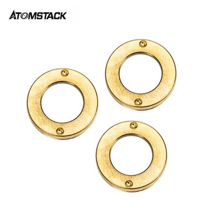 Atomstack Lasergraveringsvindu Linse 10W Lasergraveringsmaskin Reservedel Linse 3PCS for A10/S10/X