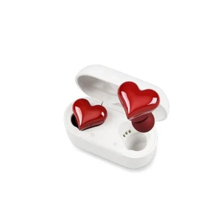 Bluetooth 5.3 Trådlösa Hörlurar Hjärta Shaped Hörlurar kvinna Hörlurar Hög Kvalitet Hjärta Hörsnäckor