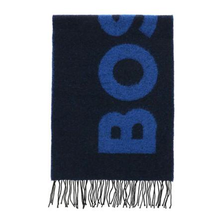 Hugo Boss - Halsdukar - Blå - Herr - Storlek: One Size, Herr, Storlek: ONE SIZE