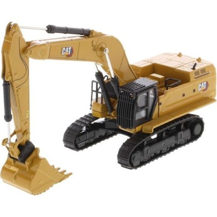 Grävmaskin Diecast Masters Caterpillar Cat 395 GP med verktyg, Skala 1:87