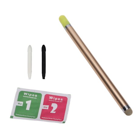 Styluspenna för telefon och surfplatta, mjuk fiberspets, smidig skrift, tyst, exakt, slitstark, färgstark pekskärmspenna