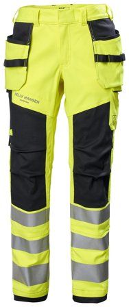 Helly Hansen Workwear Fyre Arbeidsbukse svart/Hi-Vis gul Størrelse D112, Klær