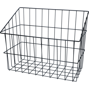 TRÅDKURV MED NEDVIKT KANT