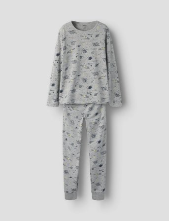 name it Nkmnightset Grey Space Noos - Grey - 98-104