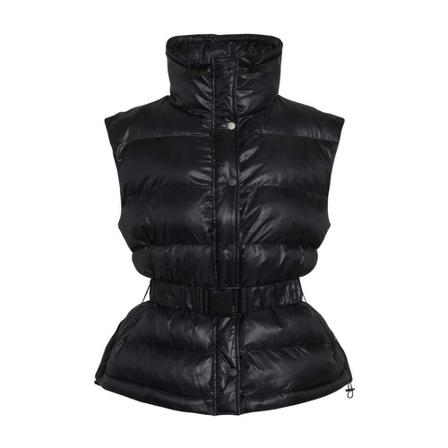 Mads Nørgaard Shiny poly boat vest Sort, Dame