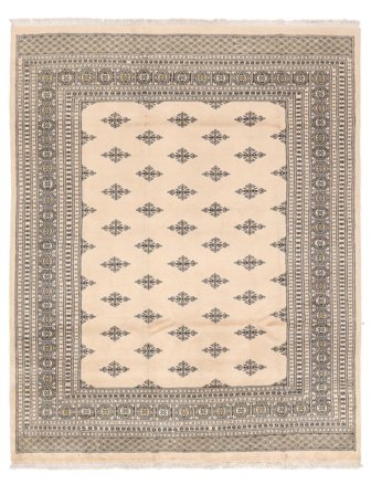 Orientalischer Pakistan Buchara 2Ply Teppich 197X247 Beige/Braun Wolle, Pakistan