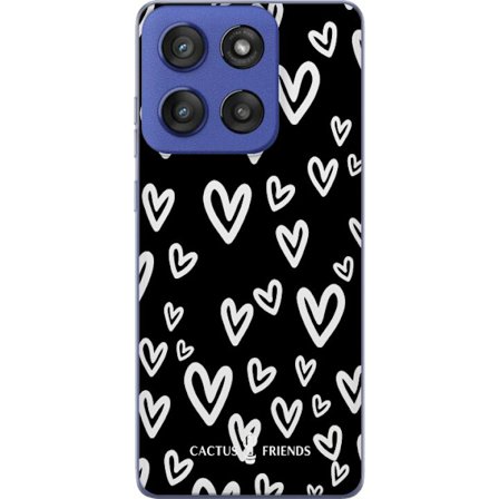 Kompatibel Mobilcover til Motorola Edge 60 Stylus Cactus and Friends - Handdrawn Love Chaos
