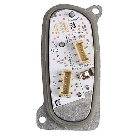 Bilstrålkastarmodul LED med kylfläns för Seat 5FJ941476 Höger