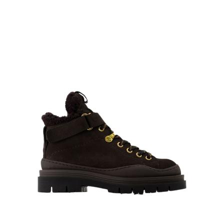 See by Chloé Jolya Laarzen in Brown Suede , Bruin , Dames , Maat: 40 EU Laarzen